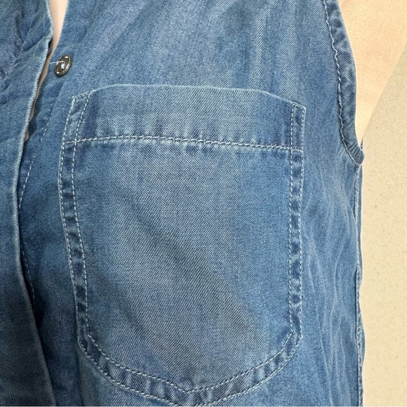 🩵 Beach Lunch Lounge Jean Dress 🩵 - Picture 4 of 6